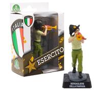 Giochi Preziosi Esercito Italiano - Personaggio Da 8 Cm Rappresentante Un Bersagliere Della Fanfara Altamente Dettagliato Nell'Uniforme E Nella Divisione, Per Bambini A Partire Dai 3 Anni, Eer20500