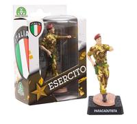 Giochi Preziosi - Esercito Italiano Personaggio Da 8 Cm Rappresentante Un Militare Paracadutista In Uniforme Ufficiale Altamente Dettagliata, Per Bambini A Partire Dai 3 Anni
