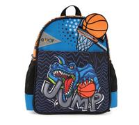 Giochi Preziosi Go Pop - Zainetto Slam Dunk Con Grafica Raptor Basket, Tasche Laterali Porta Borraccia, Spallacci Imbottiti E Schienale In Rete, Maniglia In Nastro Dim. 25,5x34,5x11,5 Cm