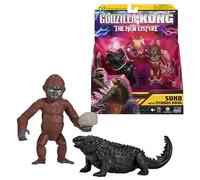 Giochi Preziosi Godzilla Per Kong Il Nuovo Impero - Suko con Dought Action Figure Da Collezione Da 15 Cm Articolato,Dettagliato E Accessoriato, Per Bambini A Partire Dai 4 Anni, Come Nel Film