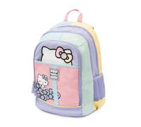 Giochi Preziosi Hello Kitty - Zaino, 3 Scomparti E Tasche Interne,Tasche Porta Borraccia, Schienale E Spallacci Imbottiti, Lt 24, Dim 32x44x19,Scuola Elementare E Medie