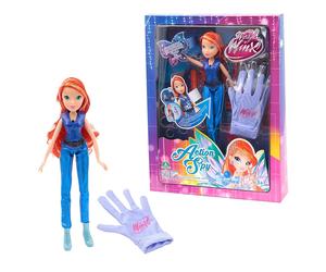 GIOCHI PREZIOSI GRWNX35000 WINX BLOOM ACTION SPY LIGHT UP CON GUANTO PER BAMBINA