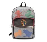 Giochi Preziosi Zaino scuola Harry Potter Round – 24 L, 3 scomparti, schienale imbottito