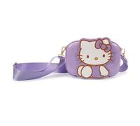 Giochi Preziosi - Hello Kitty Borsetta a Guscio HK962000 - Borsa a Tracolla Bambina, Tracolla Regolabile, PVC di Alta Qualità, Design Ufficiale Sanrio (Lilla)