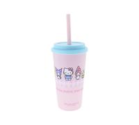 Giochi Preziosi Hello Kitty & Friend Bicchiere con Cannuccia 400 ml