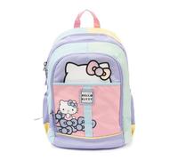 Giochi Preziosi Hello Kitty - Zaino, 3 Scomparti E Tasche Interne,Tasche Porta Borraccia, Schienale E Spallacci Imbottiti, Lt 24, Dim 32x44x19,Scuola Elementare E Medie