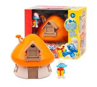 Giochi Preziosi I Puffi Puffo Burlone e La Sua Casetta Dal tetto Arancione