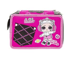 Giochi Preziosi Lol 19 Astuccio Triplo Custodia, 20 cm, Multicolore