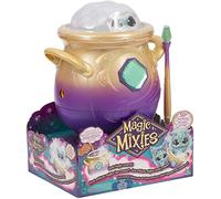 Giochi Preziosi - Magic Mixies Blu, Pentolone Magico con Una Morbida Sorpresa, Crea l'Incantesimo con la Bacchetta Magica e Gli Ingredienti Inclusi, MGX01000