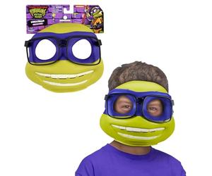 Giochi Preziosi - Maschera Donatello Tartarughe Ninja, Maschera Carnevale Donatello Con Elastico Per diventare la tua Tartaruga Preferita, Costume da Ninja, Per Bambini A Partire Da 4 Anni