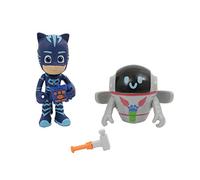 Giochi Preziosi Masks Gattoboy e Pj-Robot Coppia di Personaggi, Multicolore, PJM65800