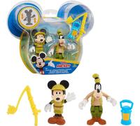 Giochi Preziosi Mickey 2 Statuine Articolate da 7,5 cm con Accessori