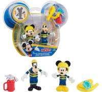 Giochi Preziosi Mickey 2 Statuine Articolate da 7,5 cm con Accessori