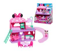Giochi Preziosi, Minni, Playset Casa Con Topolina Inclusa, 3 Ambienti di Gioco, 1 Cucciolo e Tanti Accessori Inclusi, Si Gioca Su Due Lati, Per Bambini Dai 3 Anni, MCN22000
