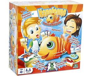 Giochi Preziosi - Napoleone Il Pesce Mangione Gioco da Tavola con Suoni e Carte Interattive