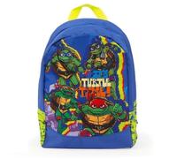 Giochi Preziosi Turtles - Zainetto Asilo Di Turtles Con Ampio Comparto Centrale,Tirazip Personalizzato Gommato, Spallacci Imbottiti E Maniglia Dim. 25,5 X 34,5X11,5 Cm