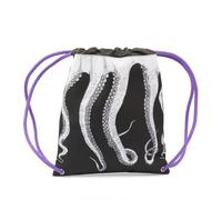 Giochi Preziosi Octopus - Sacca Zaino In Poliestere, Chiusura Con Cordino Da 8 mm E Spallacci In Maxi Corda Da 1 Cm, Zaino Sport E Tempo Libero