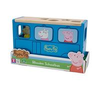 Giochi Preziosi Peppa Pig Scuolabus Veicolo con Personaggio, Legno, PPC74000