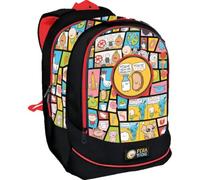 ZAINO SCUOLA ESTENSIBILE 3 SCOMPARTI ROUND XL PERA TOONS24