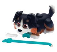 Giochi Preziosi - Pet Parade, Cucciolo di Cane, Razza Bernese con Osso e Guinzaglio, Nero/Bianco/Marrone