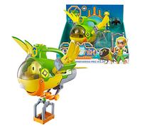 Giochi Preziosi Petronix Defender- Paul-E, cucciolo con funzione 20cm e personaggio 7 cm, personaggio action figure 20 cm, supereroe trasformabile per bambini dai 3 anni