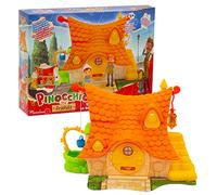 Giochi Preziosi Pinocchio Casa di Geppetto con 2 Personaggi Playset per Bambini da 3+ Anni - G89SI0
