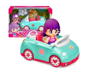 Giochi Preziosi Pinypon Bambola e macchina con accessori picnic 12 CM