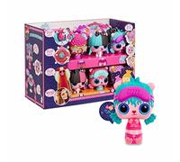 Giochi Preziosi Pop Pop Hair Surprise, Doll-Spazzole con Lunghe Ciocche in Tessuto Multicolore