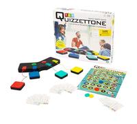 Giochi Preziosi Quizzettone, Gioco da Tavolo Interattivo con Console LED, Carte Multilivello e Pedine, Gioco in Scatola per Tutta la Famiglia e Amici con 200 Carte, 1600 domande e 4 Difficoltà