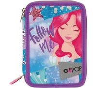 Astuccio Scuola Triplo Mermaid GOPOP Giochi Preziosi Multicolor