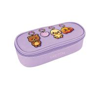 Giochi Preziosi-Sketch Astuccio Ovale Capiente Scuola Bambina 2 zip Lilla