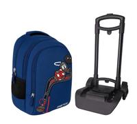 Giochi Preziosi-Sketch Zaino Trolley Sganciabile Scuola Bambino Blu