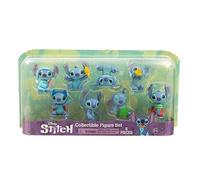 Giochi Preziosi Stitch - 8 personaggi Stitch con diversi look divertenti, Ogni personaggio è alto circa 5 cm e ha una posa dinamica, per bambini a partire dai 3 anni