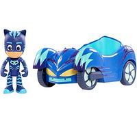 Giochi Preziosi - Super Pigiamini PJ Masks Veicolo Gattomobile con Personaggio Gattoboy, PJM03200