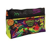 GIOCHI PREZIOSI - TARTARUGHE NINJA 2023 CAOS MUTANTE - ASTUCCIO 2 ZIP - ASTUCCIO TARTARUGHE NINJA - PER BAMBINI A PARTIRE DAI 3 ANNI - DIMENSIONI 22 X 6 X 14 CM - MATERIALE POLIESTERE