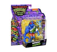 Giochi Preziosi - TARTARUGHE NINJA 2023 CAOS MUTANTE - SUPER FLY IN VERSIONE ACTION FIGURE ARTICOLATA - DIMENSIONE 12 CM - DETTAGLIATA E CON ARMA DA COMBATTIMENTO - PER BAMBINI A PARTIRE DAI 4 ANNI
