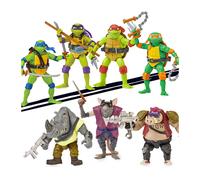 Giochi Preziosi Tartarughe Ninja Turtles Action Figure Base Personaggi Assortiti