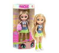 Giochi Preziosi, Unique Eyes Bambola Fashion Doll Amy, Bambola Bambina dai 3 Anni, le Uniche Bambole che ti Seguono con lo Sguardo, Accessori Moda e Zainetto Colorato