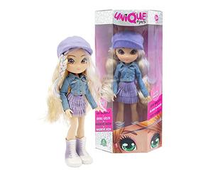 Giochi Preziosi Unique Eyes - Rebecca La Unique Eyes Bionda Dagli Occhi Castani In Un Nuovo Look Mozzafiato, Per Bambini A Partire Dai 3 Anni, Mym12200