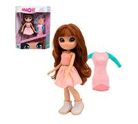 Giochi Preziosi UNIQUE EYES - Sun Lover, bambala con Occhi Che Seguono il Tuo Sguardo e Cambiano Colore Sotto il Sole, Sophia Fashion Doll, per Bambine a Partire dai 3 Anni, multicolore
