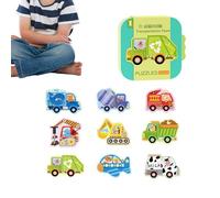 Giochi Puzzle per Bambini | Giocattoli Educativi con Disegni Animati per Apprendimento Precoce - Puzzle per l'Infanzia | per Bambini di 3-5 Anni Ragazzi e Ragazze Regali Natale Viaggio Festa Scuola Ma