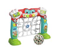 Clementoni- Porta di Calcio, Suoni e Musica, per Bambini, multicolore-17995, 17995