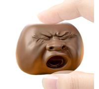 Giochi Spruzzatore Acqua - Figura Tea Pet Faccia Sbadiglio Divertente da Schiacciare - Giocattoli Prank Morbidi per Uomini Donne Ragazzi Bambini