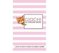 Giochi su Pagine Nere- I Giochi piu' Amati da Grandi e Bambini -: Tre intramontabili giochi - TRIS, IMPICCATO e 4 IN LINEA - su PAGINE NERE ! Da fare con pennarelli a vernice.