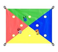 Giochi Team Building Per Il Lavoro Divertente Multiplayer con Telo a Buche
