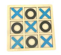 Giochi Tic TAC Toe Puzzle rompicapo Gioco da tavolo classico realizzato a mano
