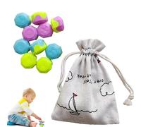 Giochi tradizionali coreani - Divertenti giochi da tavolo Catch Stone, gioco portatile da viaggio per catturare pietre da 10x14 cm per l'allenamento della coordinazione occhio-mano