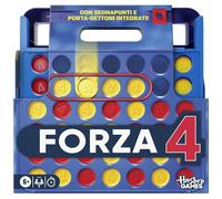 Giochi ufficiali Hasbro, Forza 4 (Edizione 2025) | Custodia tutto in uno, valigetta, segnapunti | Dai 6 anni in su | 2 giocatori | Giochi per famiglie, bambini e bambine - Versione Italiana