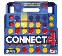 Giochi ufficiali Hasbro, Forza 4 (Edizione 2025) | Custodia tutto in uno, valigetta, segnapunti | Dai 6 anni in su | 2 giocatori | Giochi per famiglie, bambini e bambine - Versione inglese