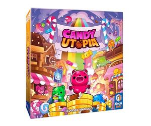 Giochi Uniti - Candy Utopia- Gioco da tavolo, 2-5 Giocatori, 12+ Anni, GU863, Edizione italiana